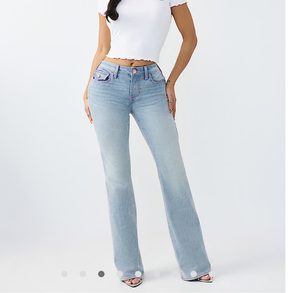 NWT True Religion Becca mid rise bootcut jeans - Picture 9 of 12